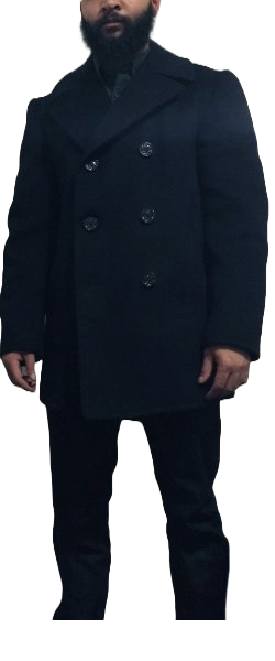 The peacoat EVERY brand tries to copy: the 1940s WWII peacoat from the U.S. Navy
