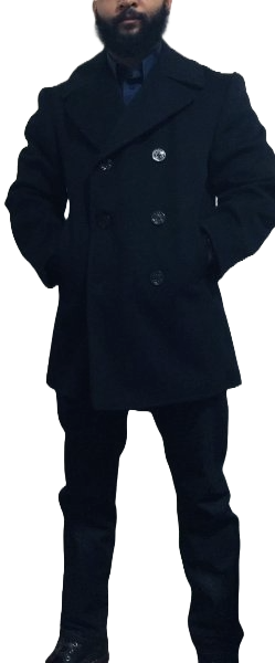 The peacoat EVERY brand tries to copy: the 1940s WWII peacoat from the U.S. Navy
