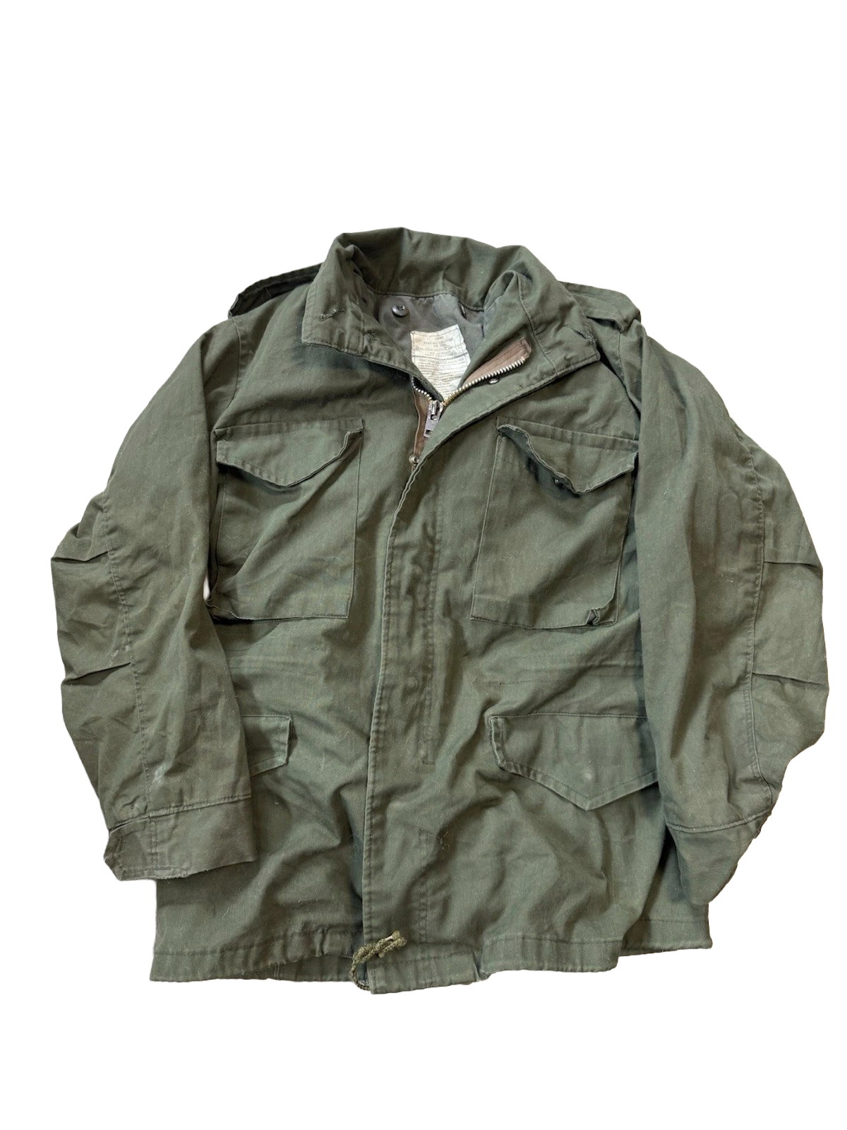 A vintage M-65 field jacket