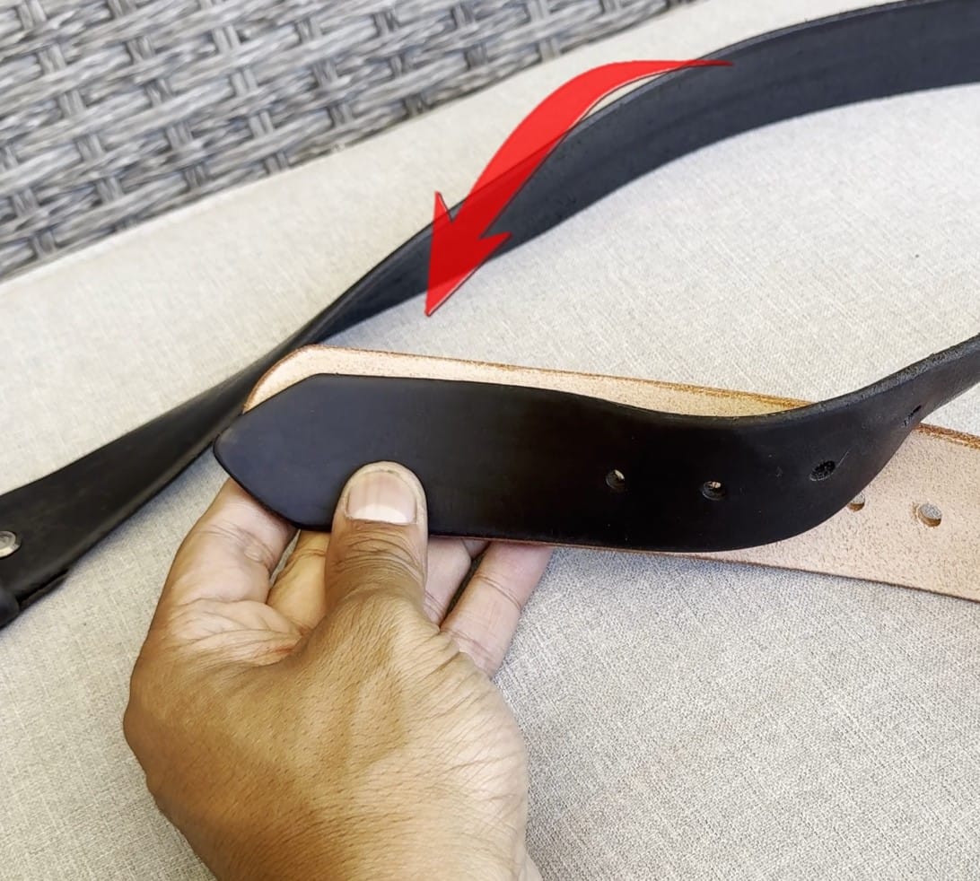 Comparing the width of 1.5 inch and 1.75 inch leather belts