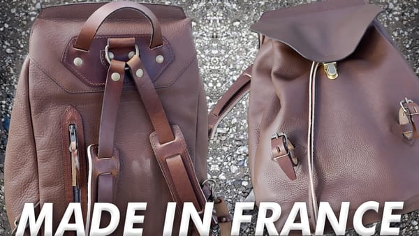 The Bleu de Chauffe "Zibeline" Leather Backpack: Heritage Style That'll Last You a Lifetime